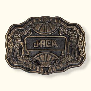Vintage Oden INC "JACK" Belt Buckle